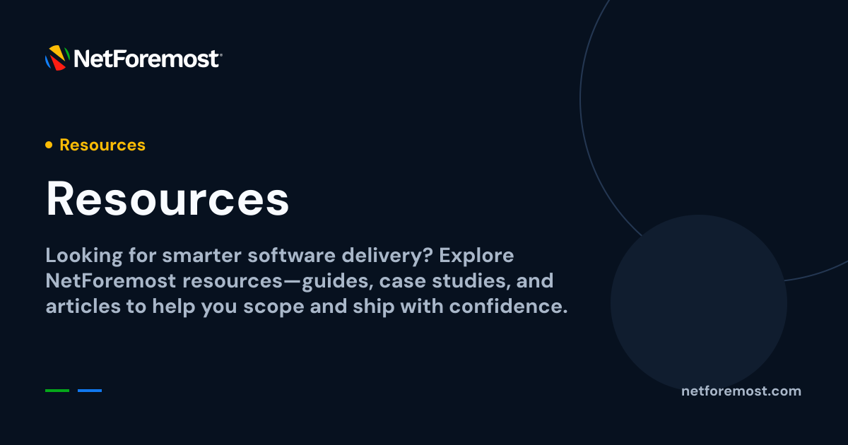 Resources - NetForemost