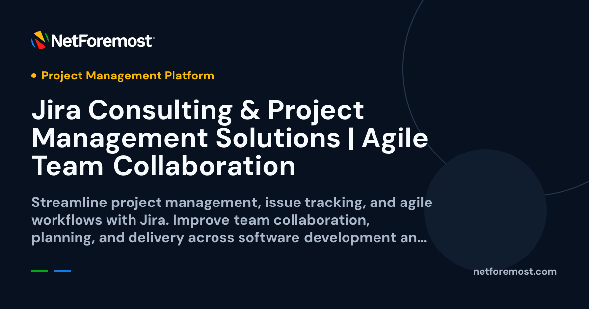 Jira Consulting & Project Management Solutions | Agile Team Collaboration